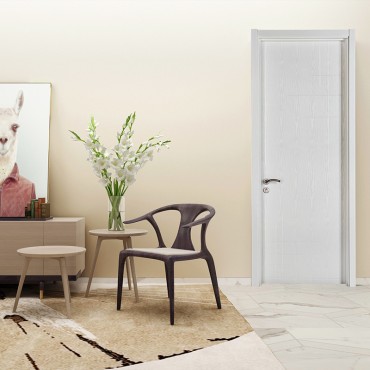 派的门实木复合门MA-006双子-雪影